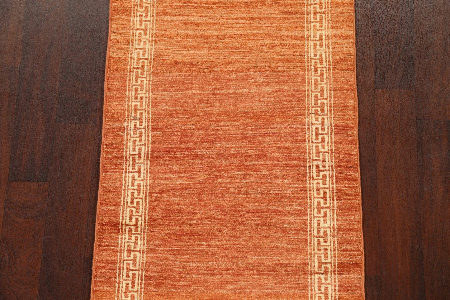 Bordered Gabbeh Kashkoli Oriental Runner Rug 3x9