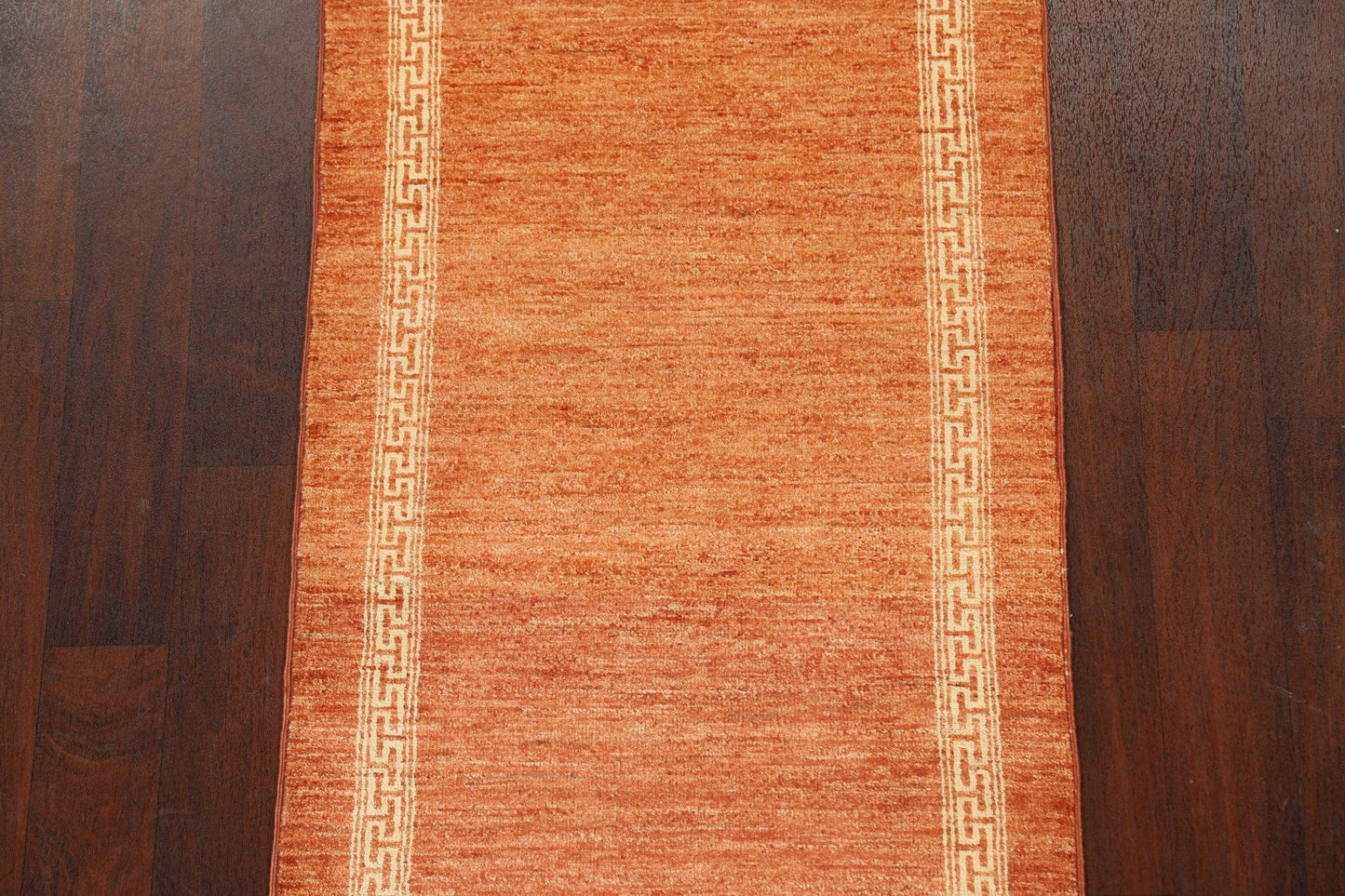 Bordered Gabbeh Kashkoli Oriental Runner Rug 3x9