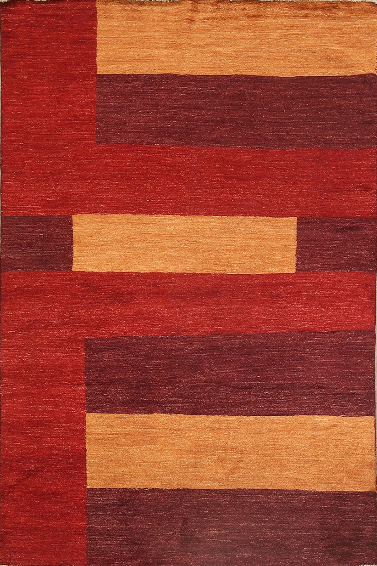 Geometric Gabbeh Kashkoli Oriental Area Rug 5x8