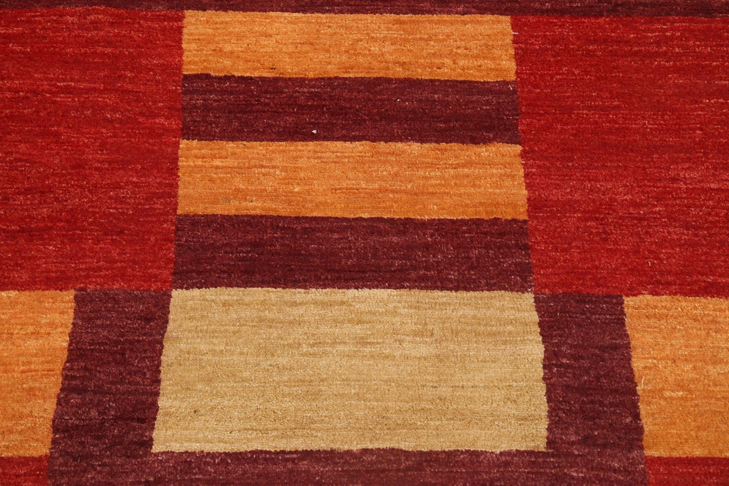 Geometric Gabbeh Kashkoli Oriental Area Rug 6x8