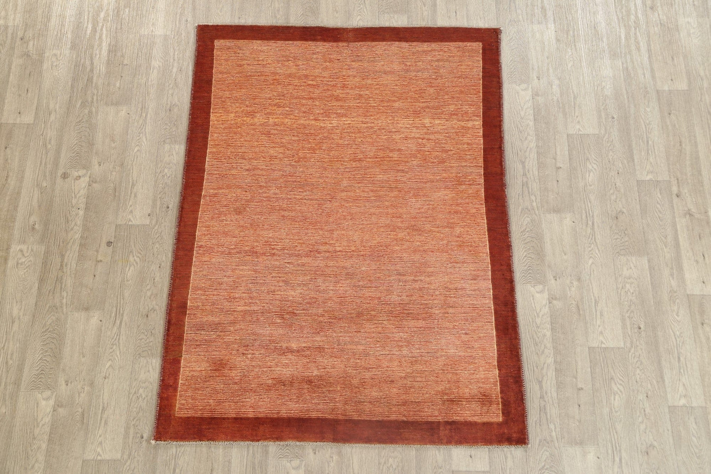 Contemporary Gabbeh Kashkoli Oriental Area Rug 5x7