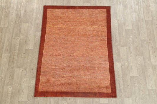 Contemporary Gabbeh Kashkoli Oriental Area Rug 5x7