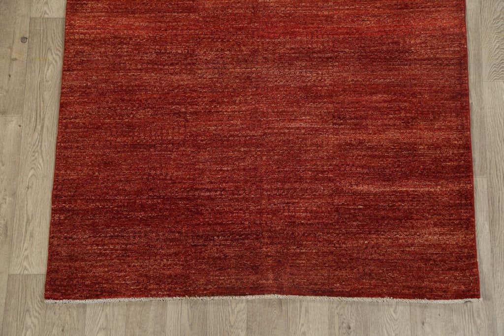 Contemporary Gabbeh Kashkoli Oriental Area Rug 5x6