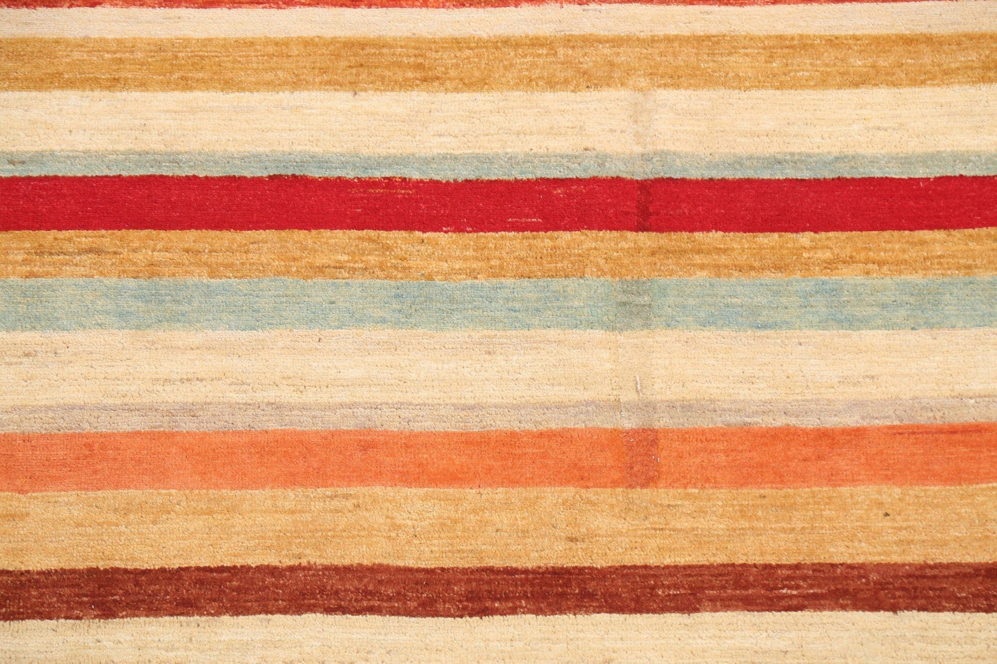 Stripe Gabbeh Kashkoli Oriental Area Rug 6x8