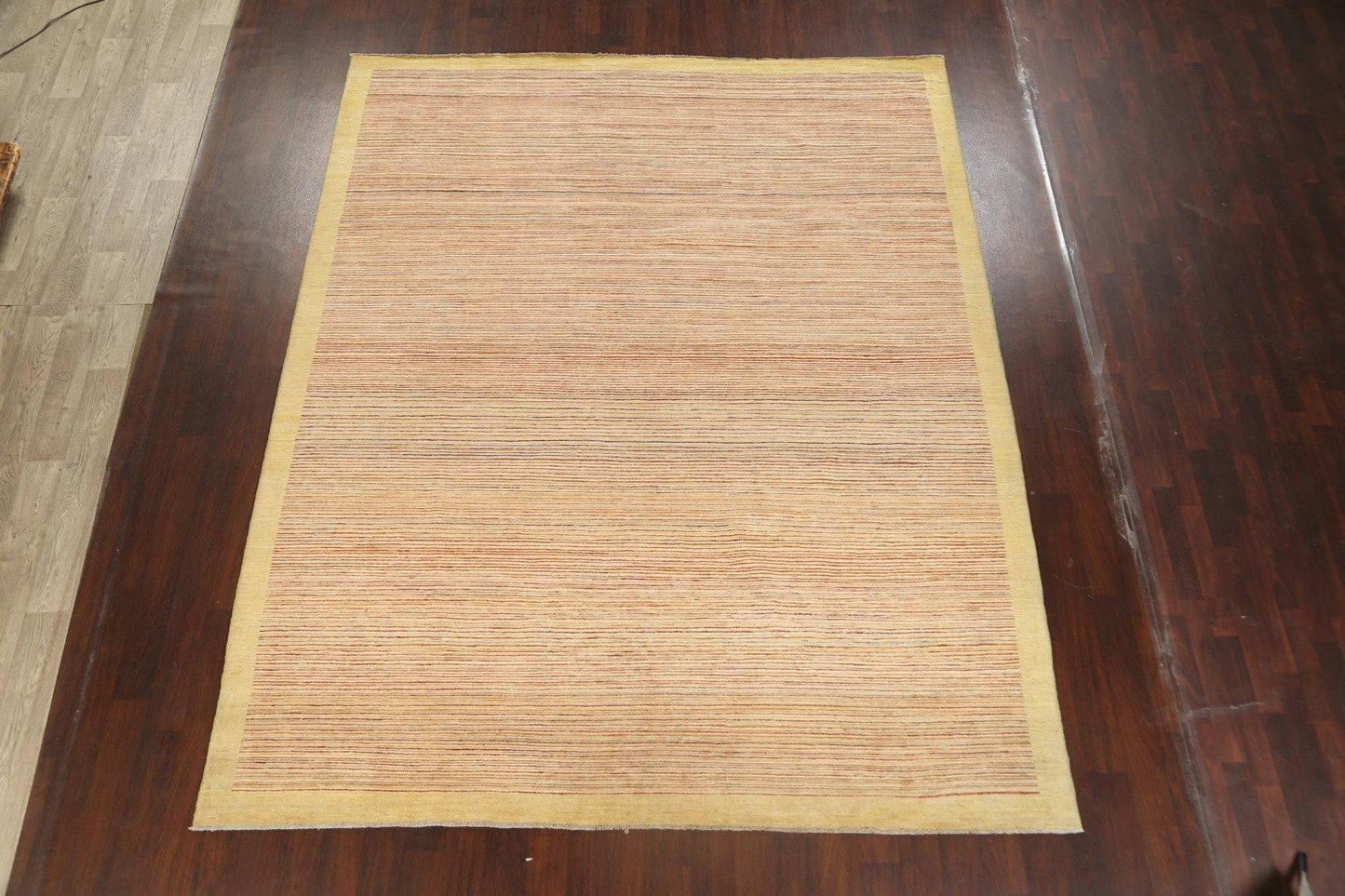 Stripe Gabbeh Kashkoli Oriental Area Rug 9x11