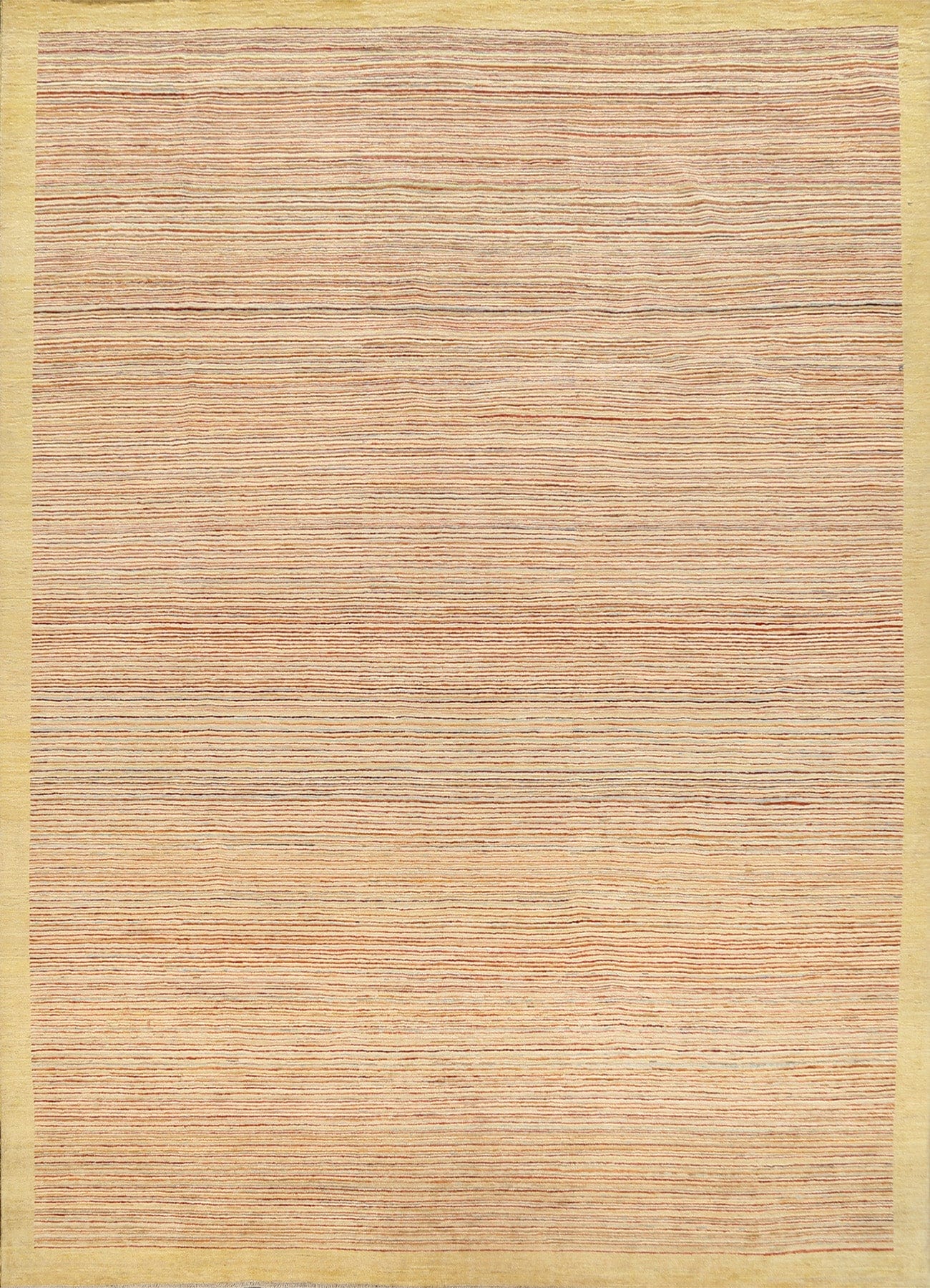 Stripe Gabbeh Kashkoli Oriental Area Rug 9x11