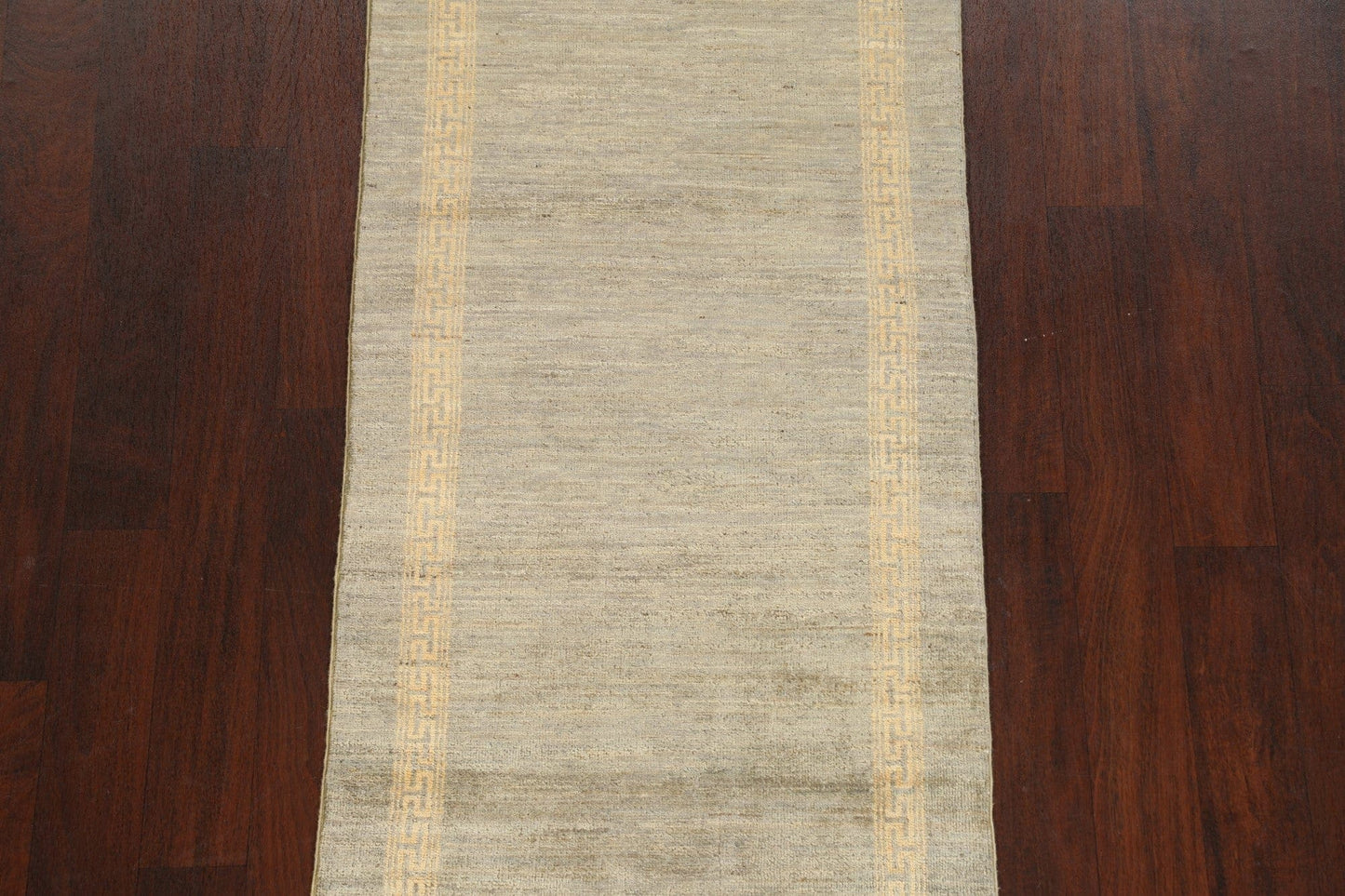 Modern Gabbeh Kashkoli Oriental Runner Rug 3x10