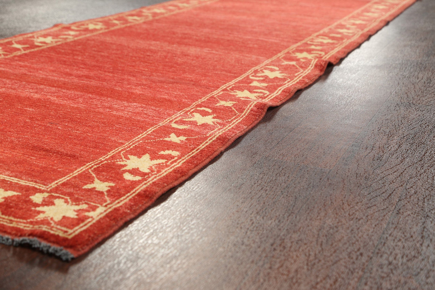 Bordered Gabbeh Kashkoli Oriental Runner Rug 3x10