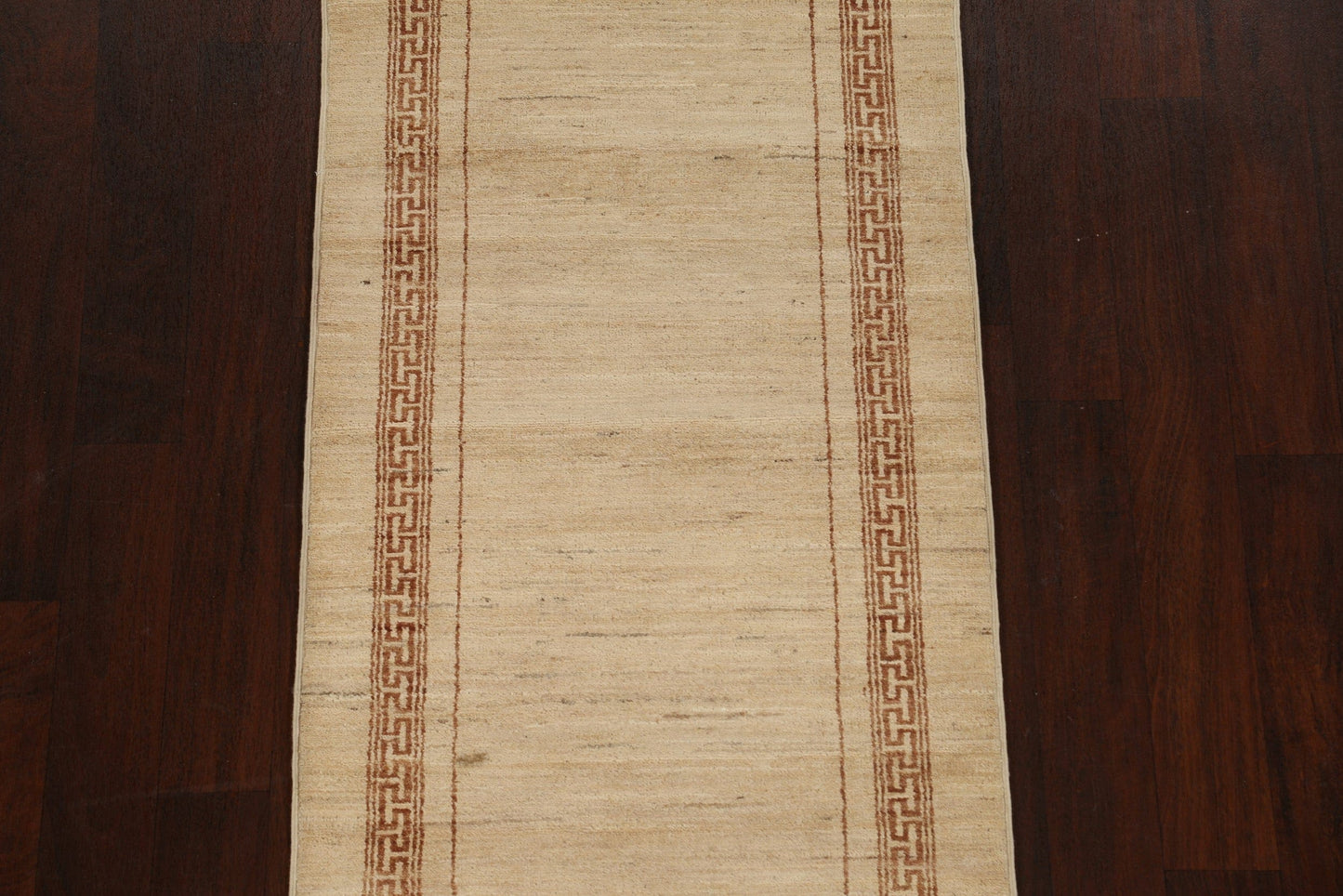 Bordered Gabbeh Kashkoli Oriental Runner Rug 3x9