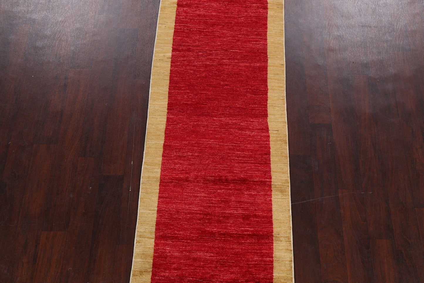 Contemporary Gabbeh Kashkoli Oriental Runner Rug 3x10