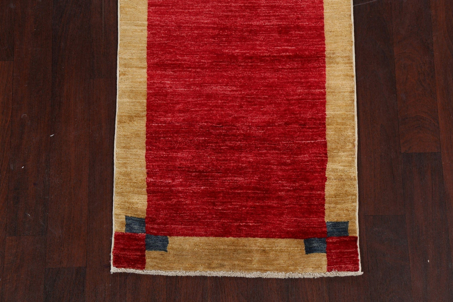 Contemporary Gabbeh Kashkoli Oriental Runner Rug 3x10