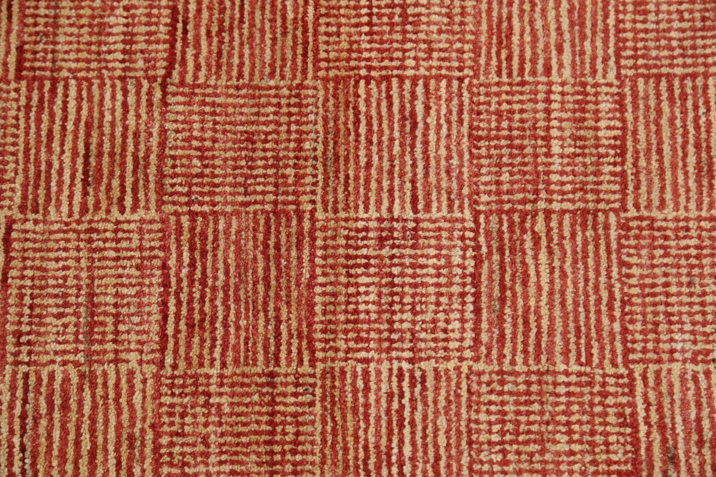 Contemporary Gabbeh Kashkoli Oriental Runner Rug 3x9