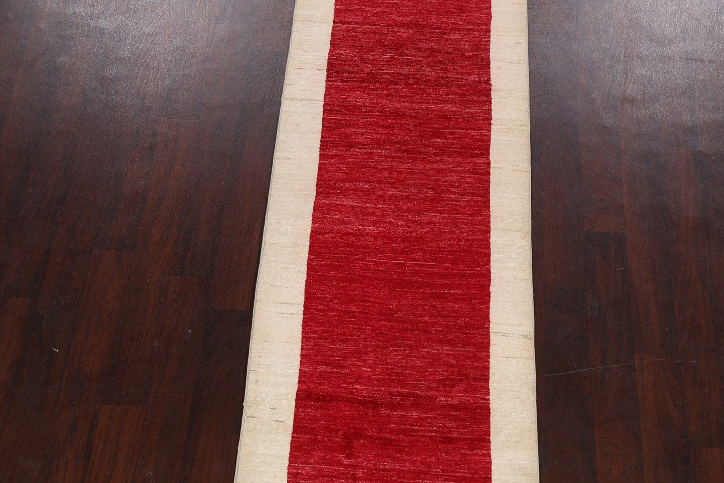 Contemporary Gabbeh Kashkoli Oriental Runner Rug 3x10