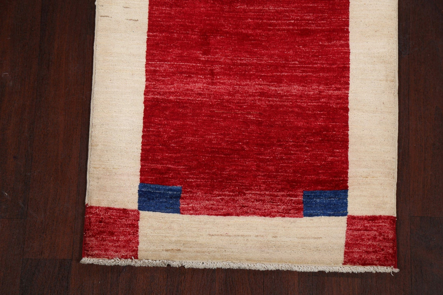 Contemporary Gabbeh Kashkoli Oriental Runner Rug 3x10