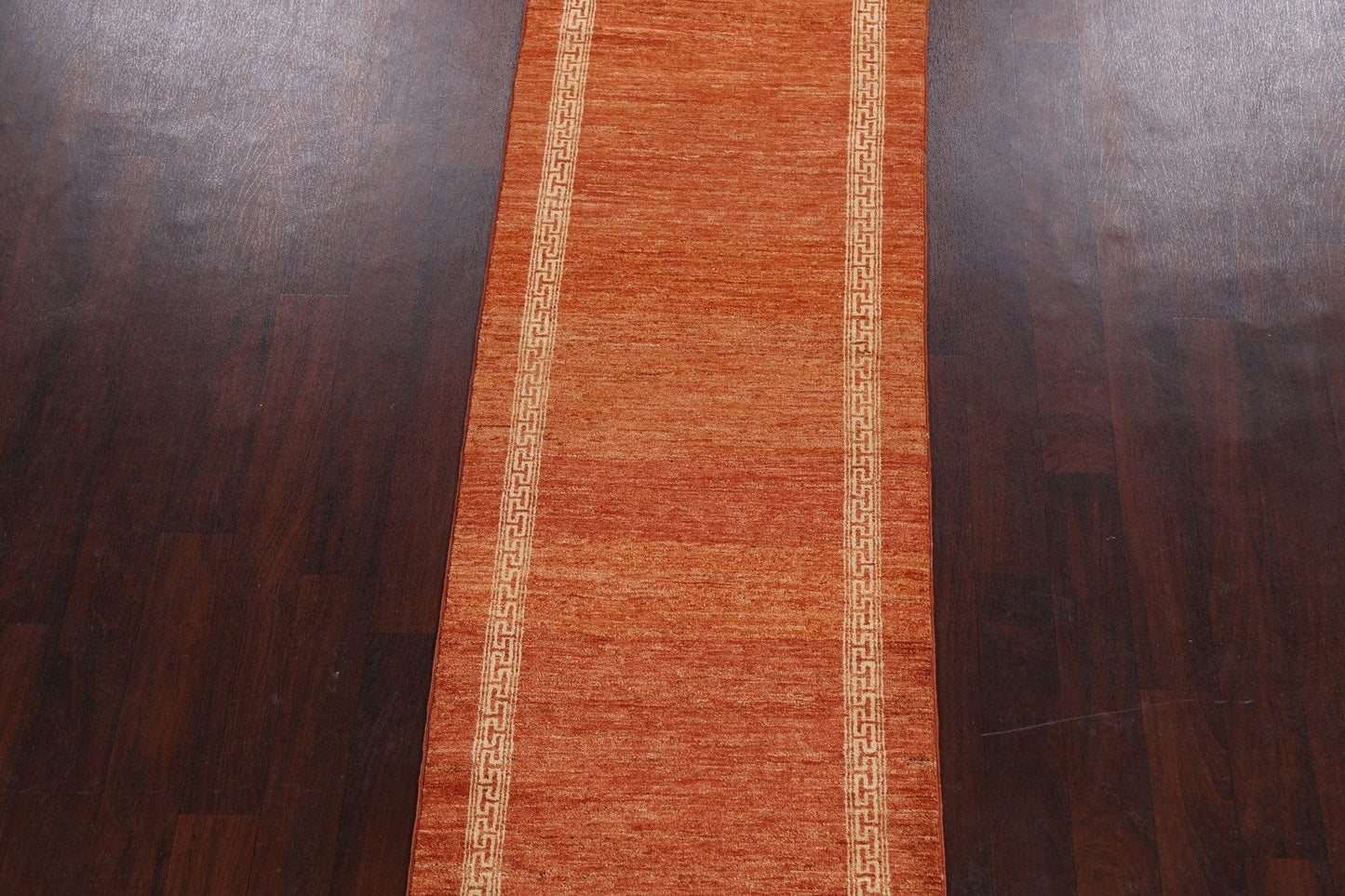 Contemporary Gabbeh Kashkoli Oriental Runner Rug 3x9