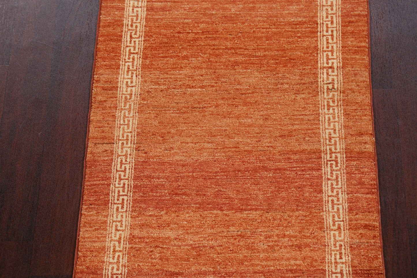 Contemporary Gabbeh Kashkoli Oriental Runner Rug 3x9