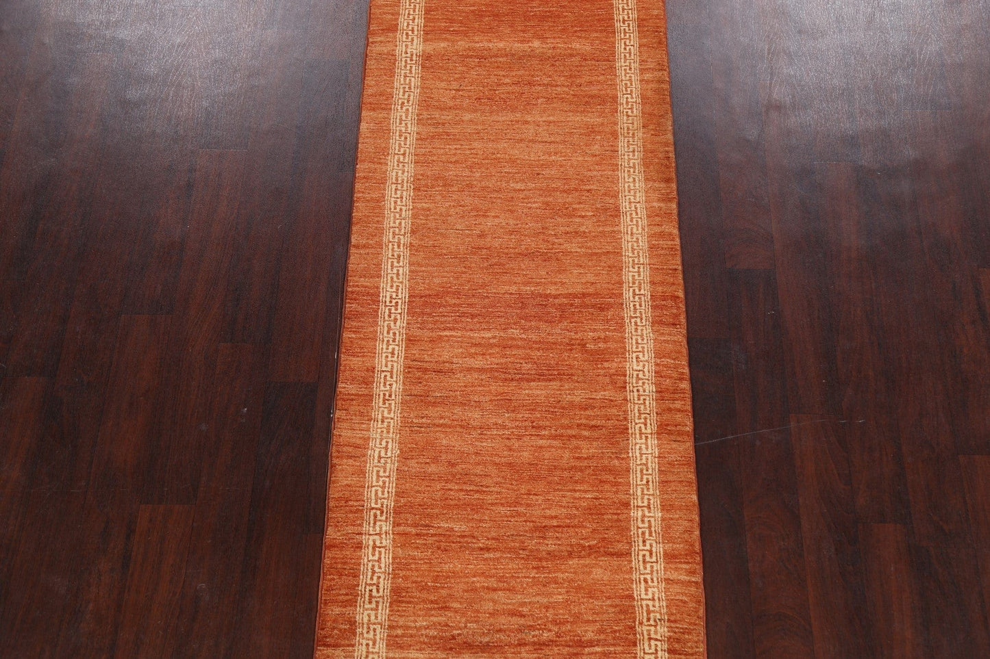 Contemporary Gabbeh Kashkoli Oriental Runner Rug 3x9