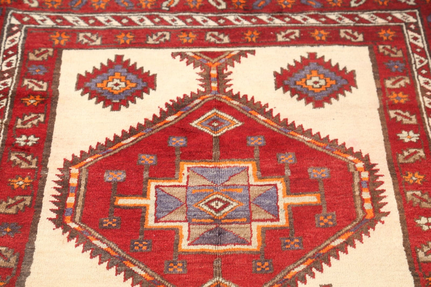 4x15 Ardebil Persian Rug Runner