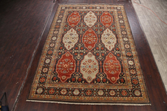 100% Vegetable Dye Kashan Oriental Area Rug 10x14