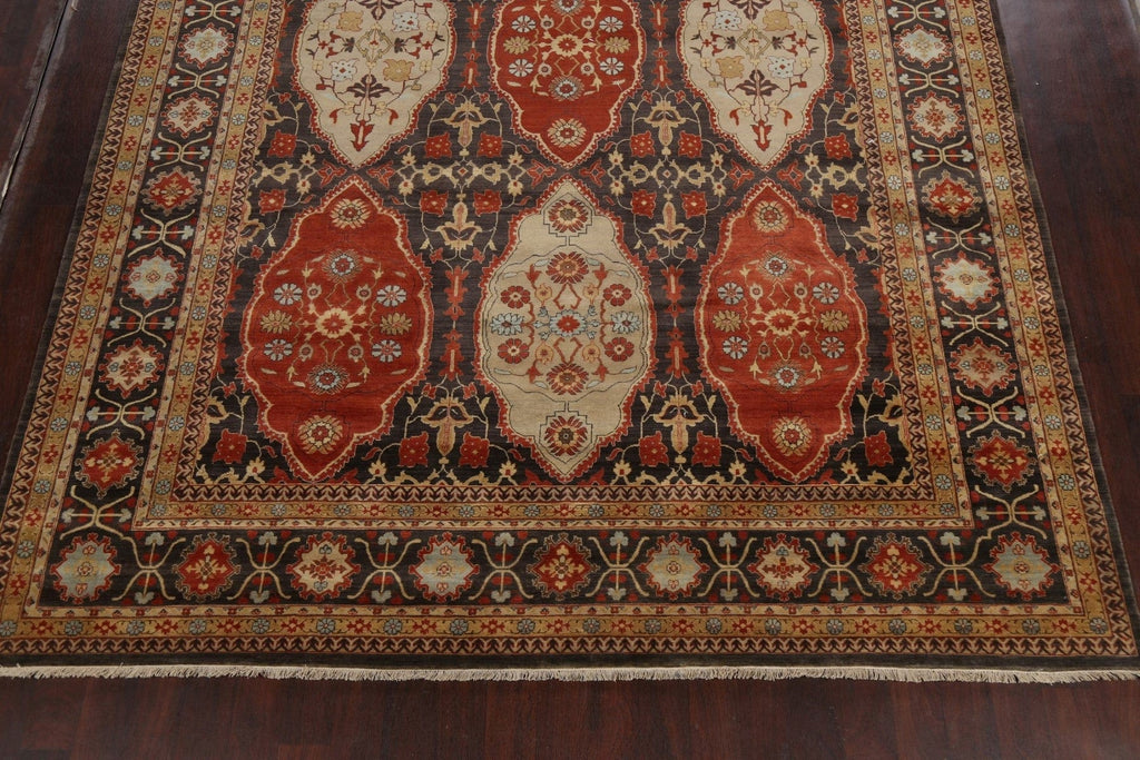 100% Vegetable Dye Kashan Oriental Area Rug 10x14