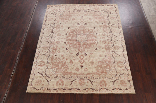 100% Vegetable Dye Kashan Oriental Area Rug 8x10