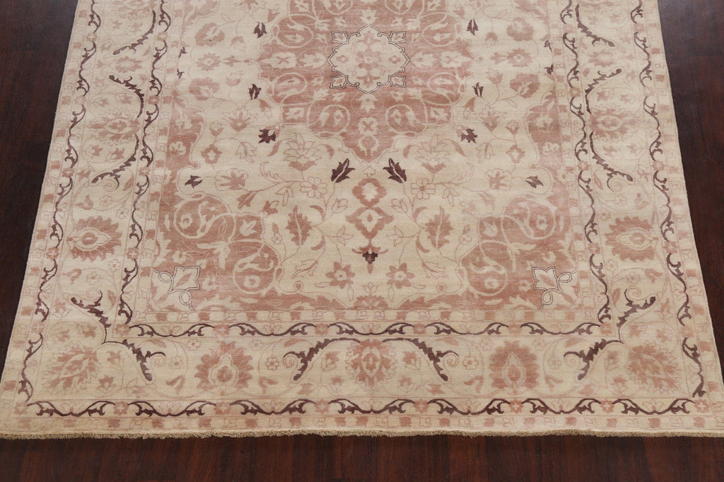 100% Vegetable Dye Kashan Oriental Area Rug 8x10