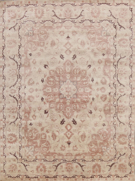 100% Vegetable Dye Kashan Oriental Area Rug 8x10