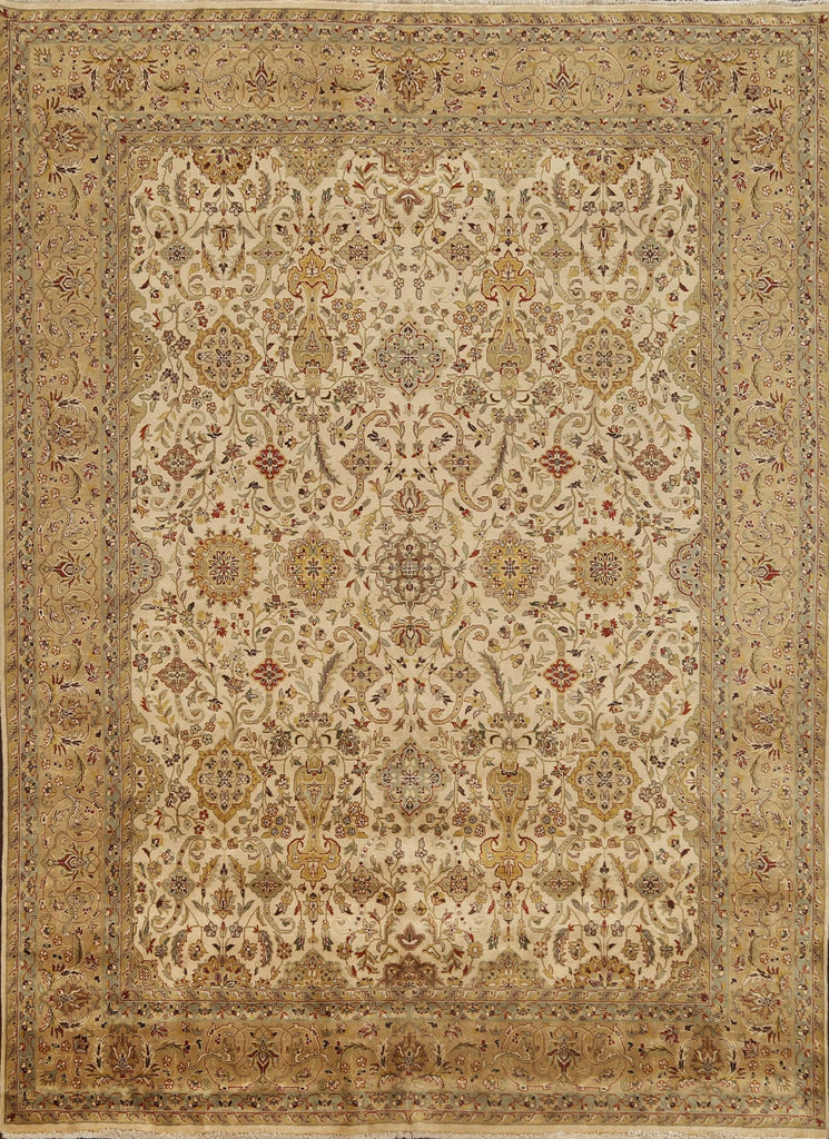 100% Vegetable Dye Kashan Oriental Area Rug 8x10