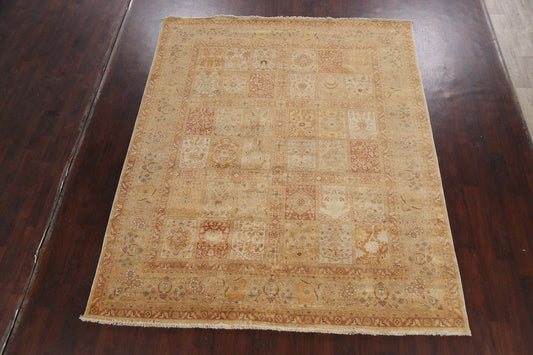 100% Vegetable Dye Kashan Oriental Area Rug 8x10