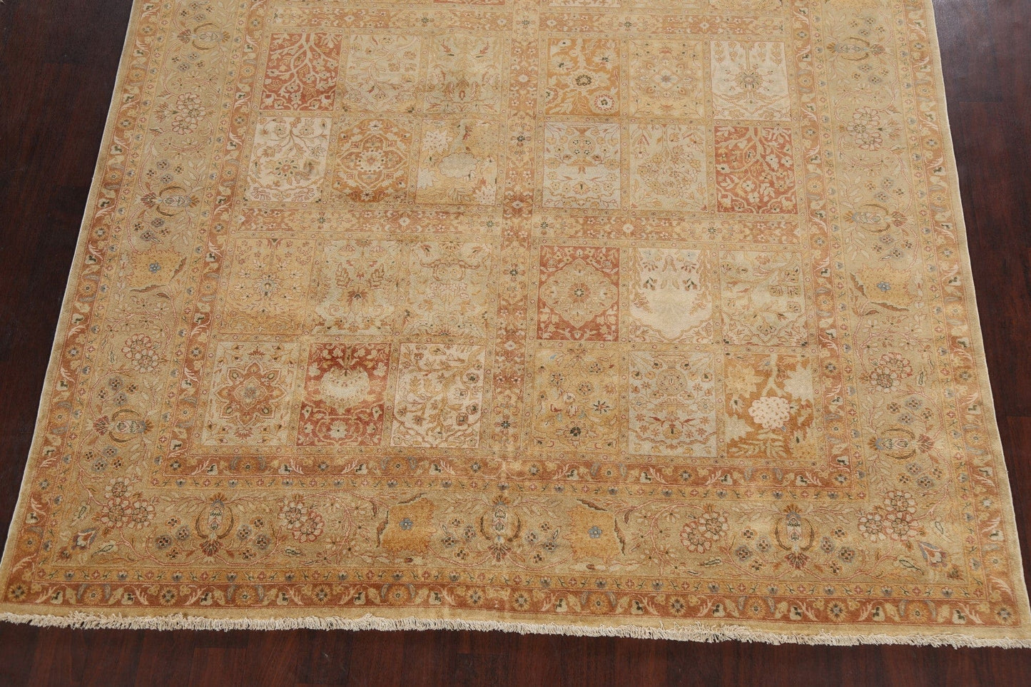 100% Vegetable Dye Kashan Oriental Area Rug 8x10