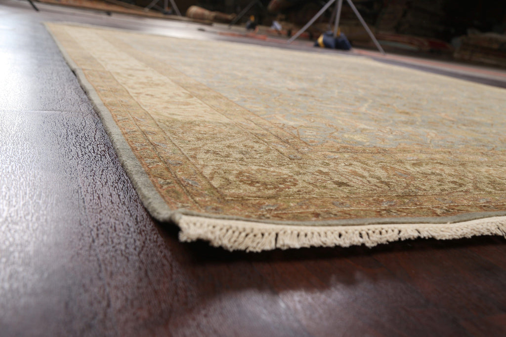 100% Vegetable Dye Kashan Oriental Area Rug 8x10