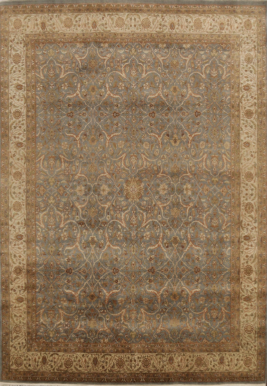 100% Vegetable Dye Kashan Oriental Area Rug 8x10