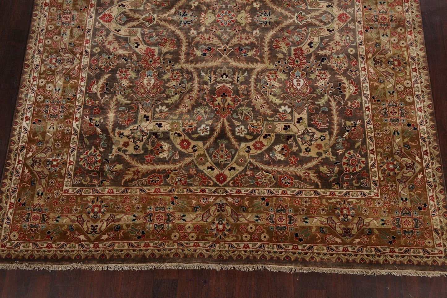 100% Vegetable Dye Kashan Oriental Area Rug 8x10