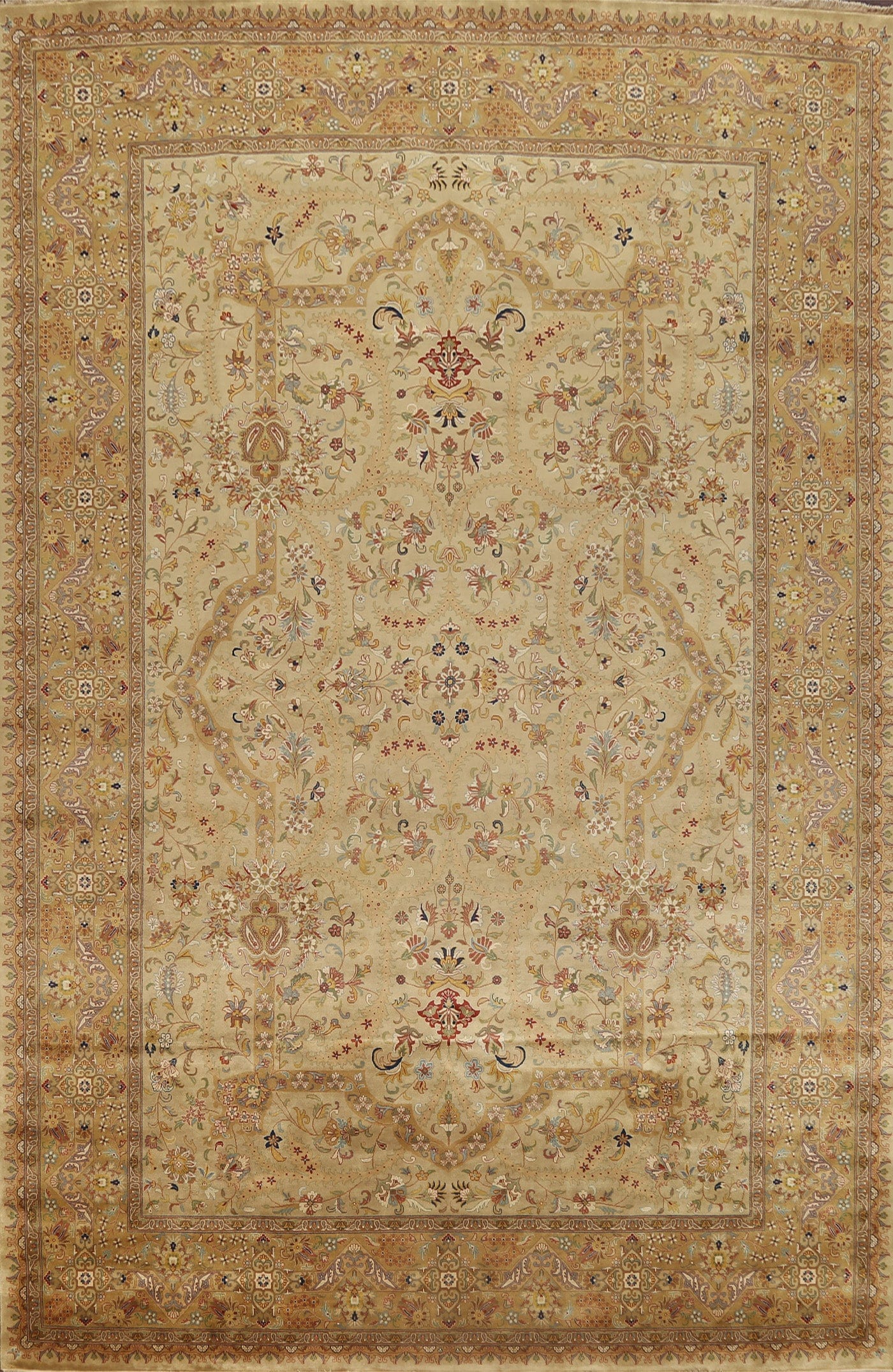 100% Vegetable Dye Sultanabad Ziegler Oriental Area Rug 10x14