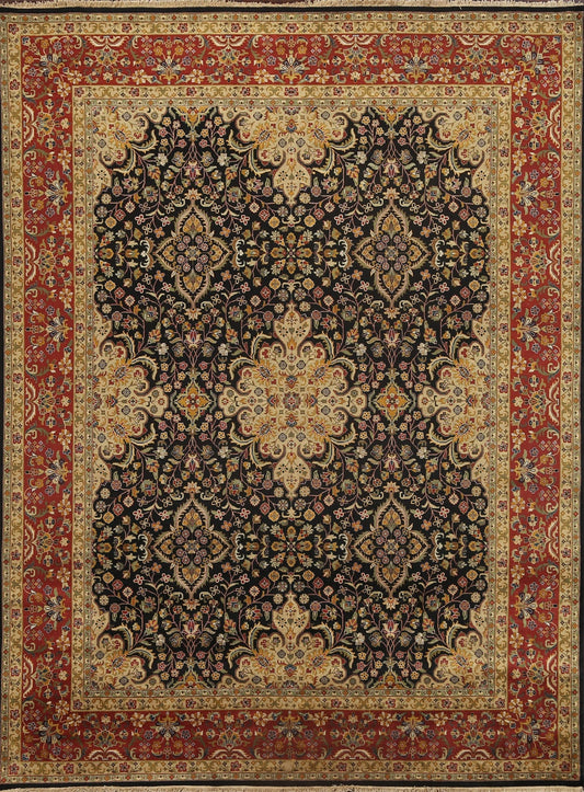 100% Vegetable Dye Floral Sultanabad Ziegler Oriental Area Rug 8x10