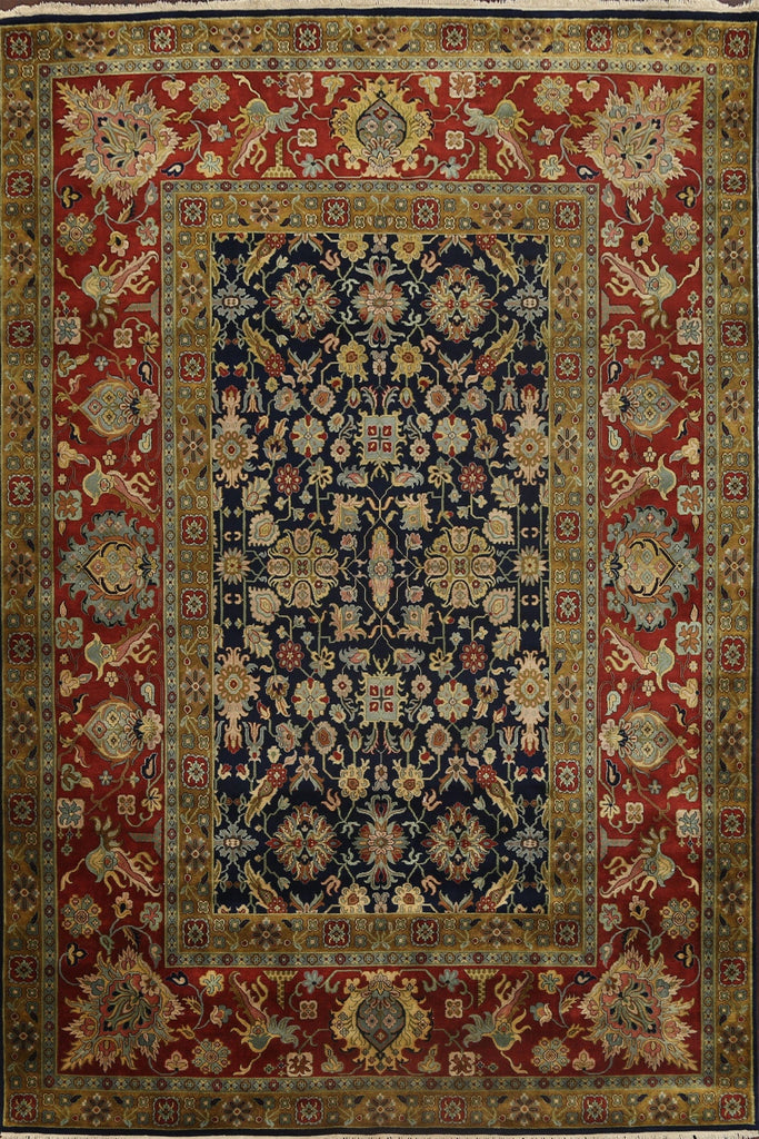 100% Vegetable Dye Sultanabad Ziegler Oriental Area Rug 9x13