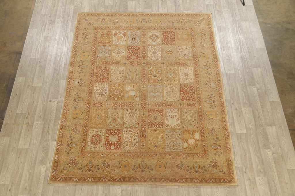 100% Vegetable Dye Kashan Oriental Area Rug 8x10