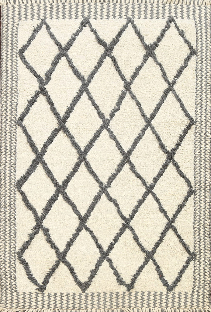 Trellis Moroccan Oriental Area Rug 5x7