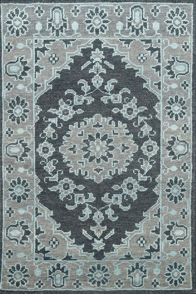 Geometric Moroccan Oriental Area Rug 4x6