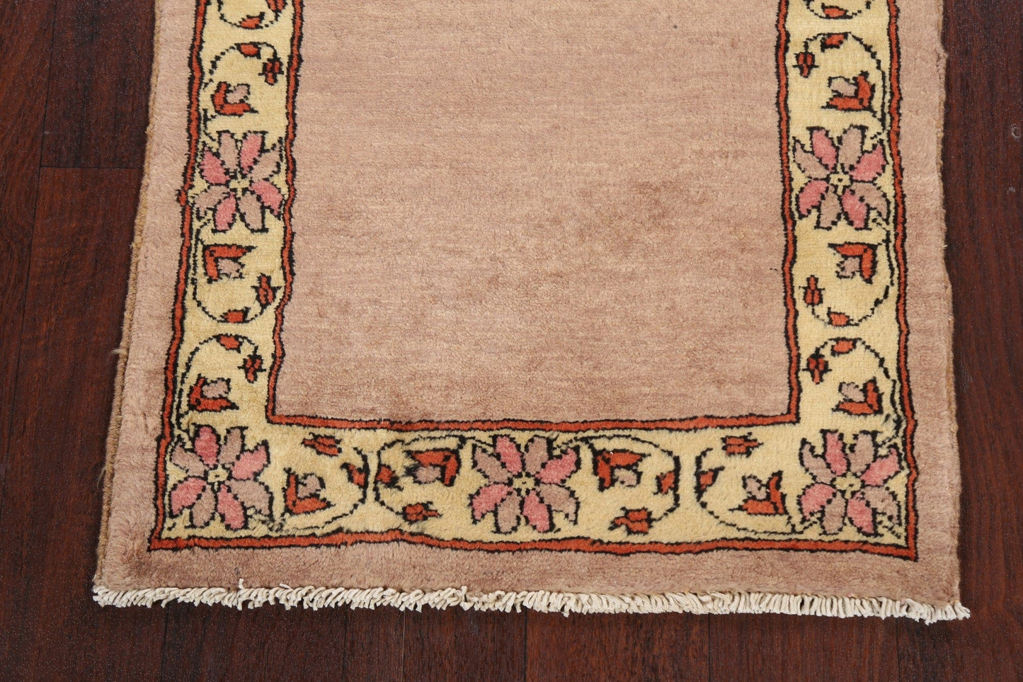 Bordered Gabbeh Kashkoli Oriental Area Rug 2x3