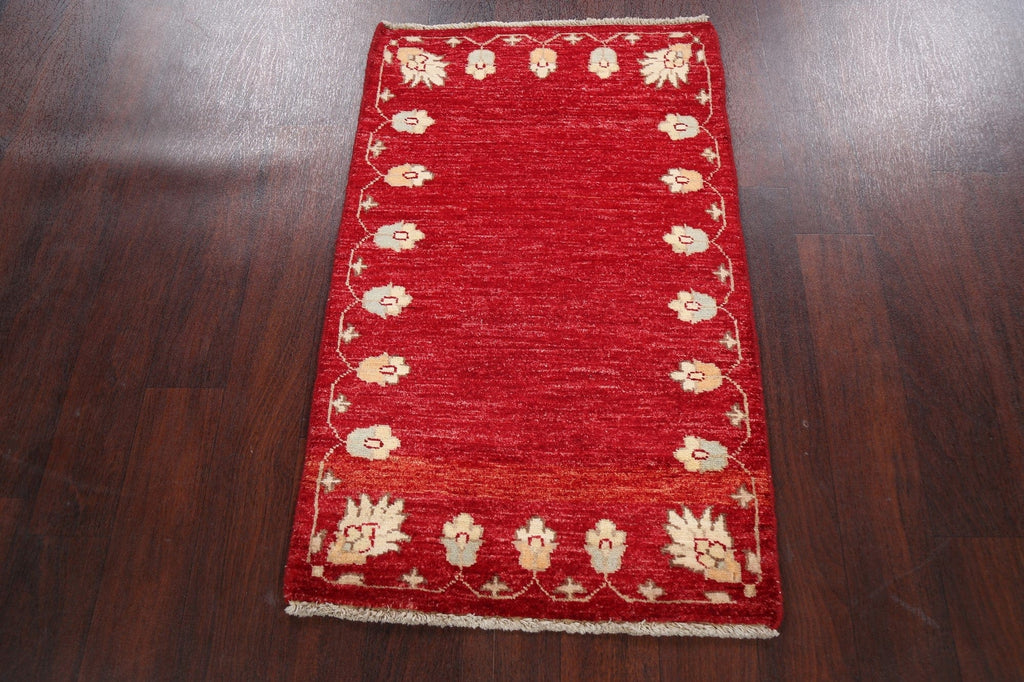 Floral Gabbeh Kashkoli Oriental Area Rug 2x3