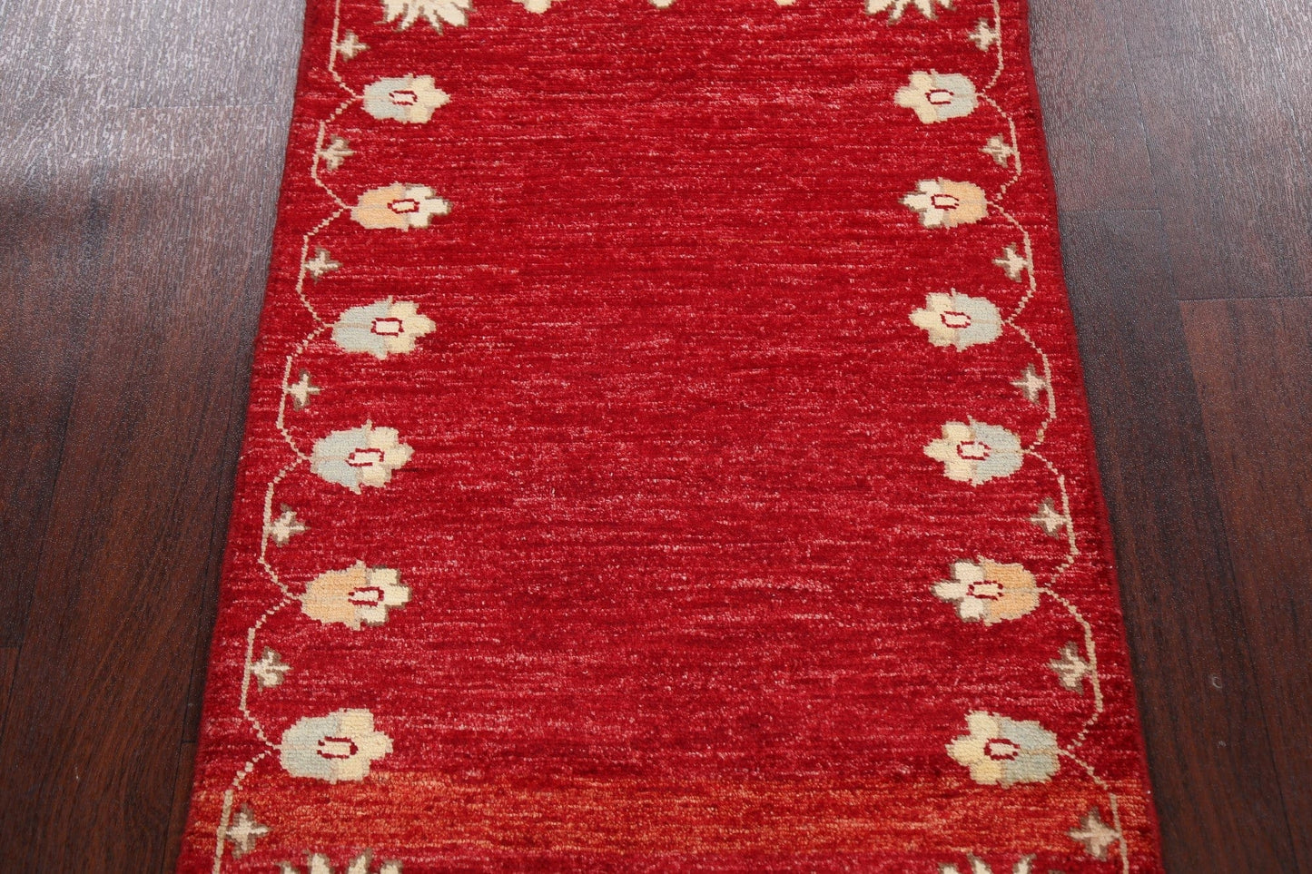 Floral Gabbeh Kashkoli Oriental Area Rug 2x3