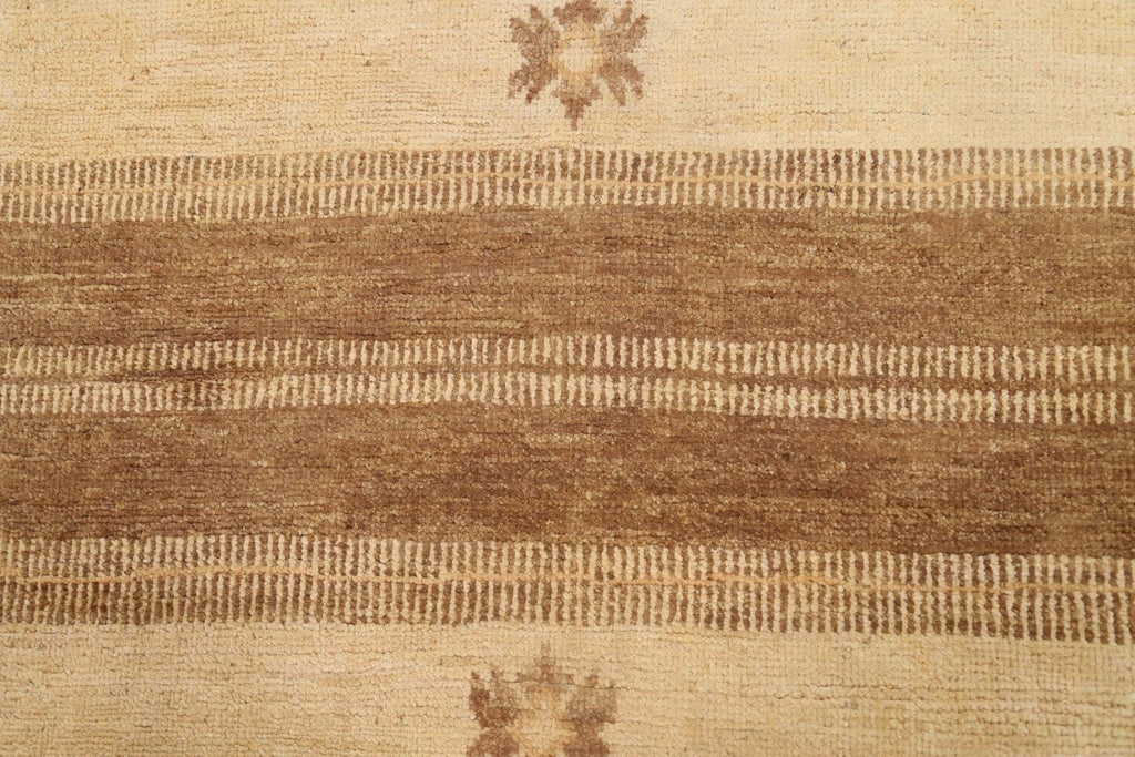 Contemporary Gabbeh Kashkoli Oriental Area Rug 4x6