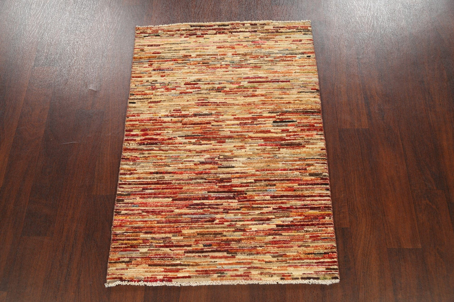 Abstract Contemporary Gabbeh Kashkoli Oriental Area Rug 3x4