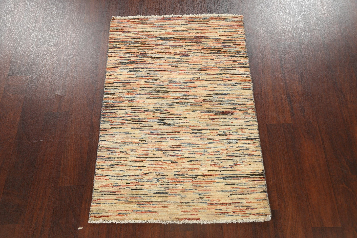 Abstract Contemporary Gabbeh Kashkoli Oriental Area Rug 3x4