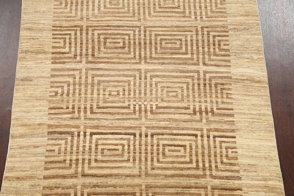 Contemporary Gabbeh Kashkoli Oriental Area Rug 4x7