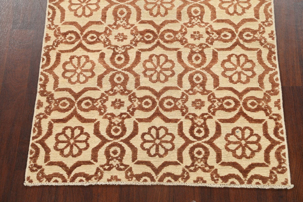 All-Over Gabbeh Kashkoli Oriental Rug 4x6