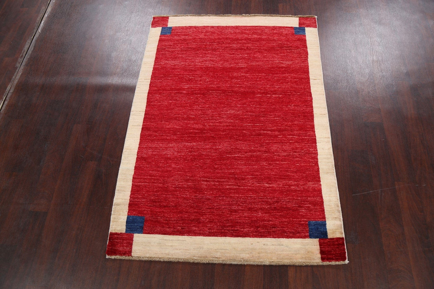 Contemporary Gabbeh Kashkoli Oriental Area Rug 4x6