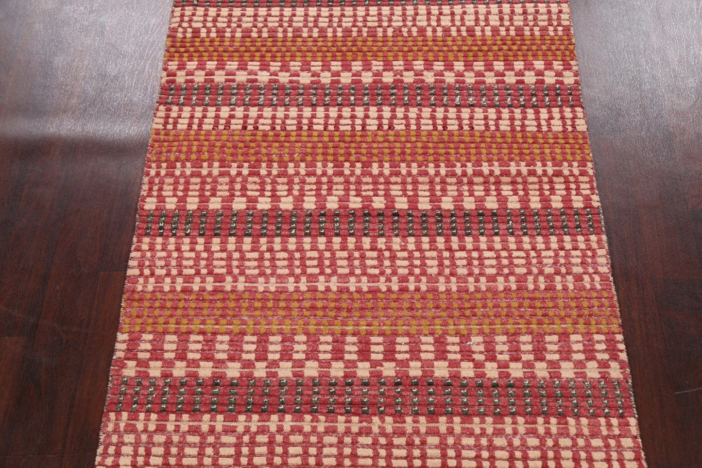 Contemporary Gabbeh Kashkoli Oriental Area Rug 4x6