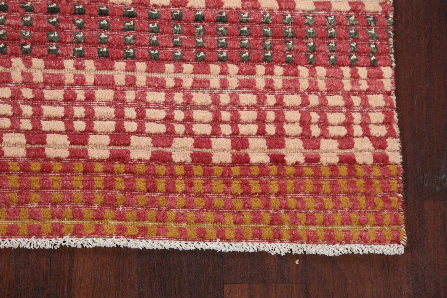 Contemporary Gabbeh Kashkoli Oriental Area Rug 4x6